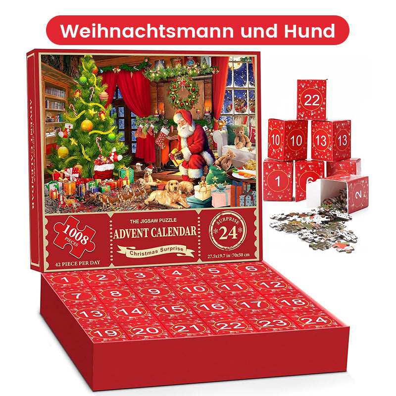 Weihnachts-Puzzlebox