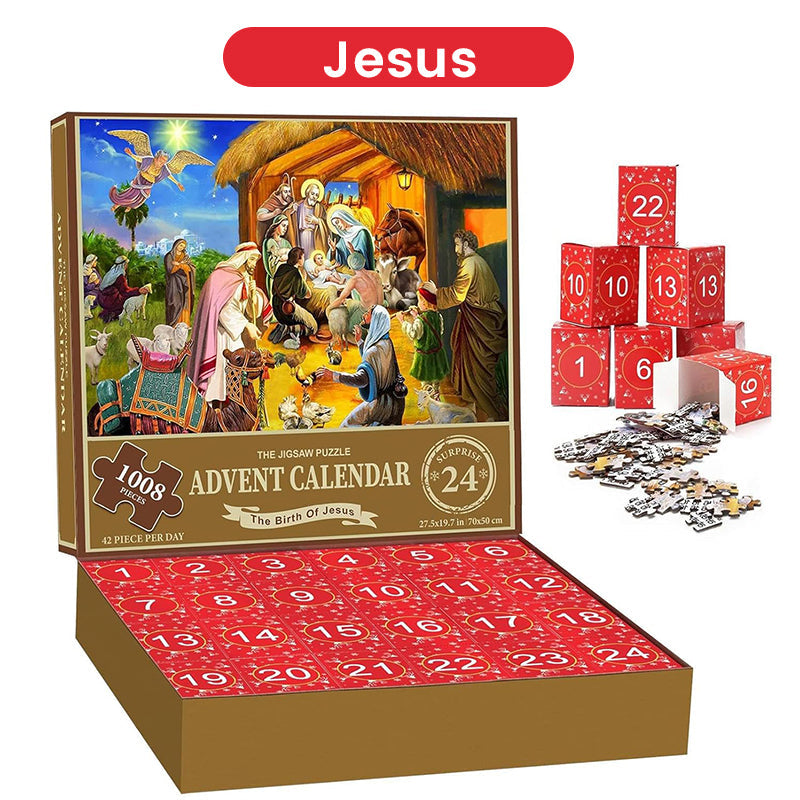 Weihnachts-Puzzlebox