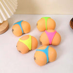 Lustiger Stressball in Form eines Hinterns