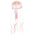 Aquarienlandschaftssimulation transparente fluoreszierende Quallendekoration