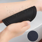 Schwarze Silikon-Badeutensilien