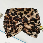 Yoga-Stirnband mit Kreuz-Print