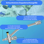Verbessern Sie Ihr Autowascherlebnis - Doppelanschluss-Schaumkanonen-Zubehör