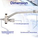 Verbessern Sie Ihr Autowascherlebnis - Doppelanschluss-Schaumkanonen-Zubehör