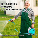 Versenkbarer Gartenschlauchaufroller