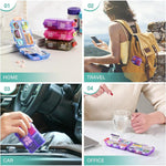 Reise-Pillenbox (161 Etiketten zur Personalisierung)