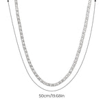 Einreihige Diamantkette