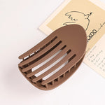 Einfache elegante Entenschnabel-Haarspange