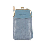 Vertikale Handyhülle mit Krokodilmuster