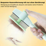 Selbstreinigende Haustierpflegebürste