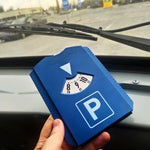 Temporäres Parkschild