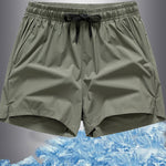 Herren-Shorts mit Kordelzug, kühlend & schnell trocknend