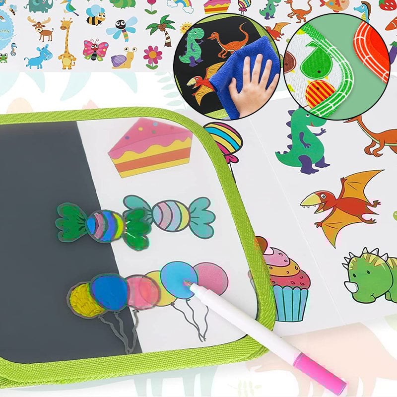 Tragbares, löschbares Graffiti-Zeichenbuch