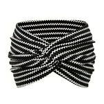 Yoga-Stirnband mit Kreuz-Print