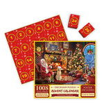 Weihnachts-Adventskalender-Puzzle 1000teilig