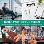 Mini-Zahnbürste 5-in-1-Werkzeug (Zahnpasta + Zahnseide + Zahnstocher + Zungenreiniger) Tragbares Reiseset