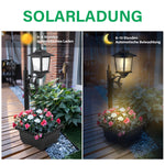 Solarbetriebene Blumentopf-Straßenlaterne