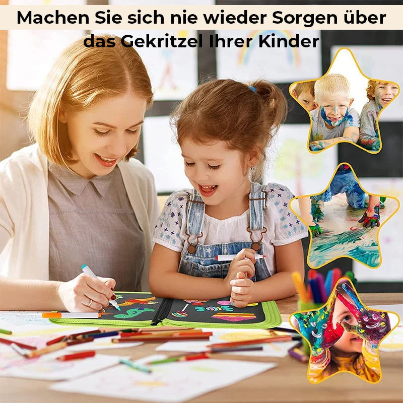 Tragbares, löschbares Graffiti-Zeichenbuch