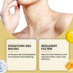 Straffende und liftende Halscreme für schlaffe Haut