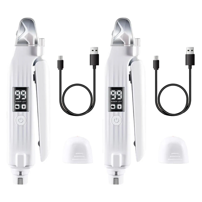 Nagelknipser mit integriertem LED-Licht und Spitzer