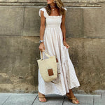 Lässiges kariertes Kleid