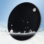 Schwarze Silikon-Badeutensilien