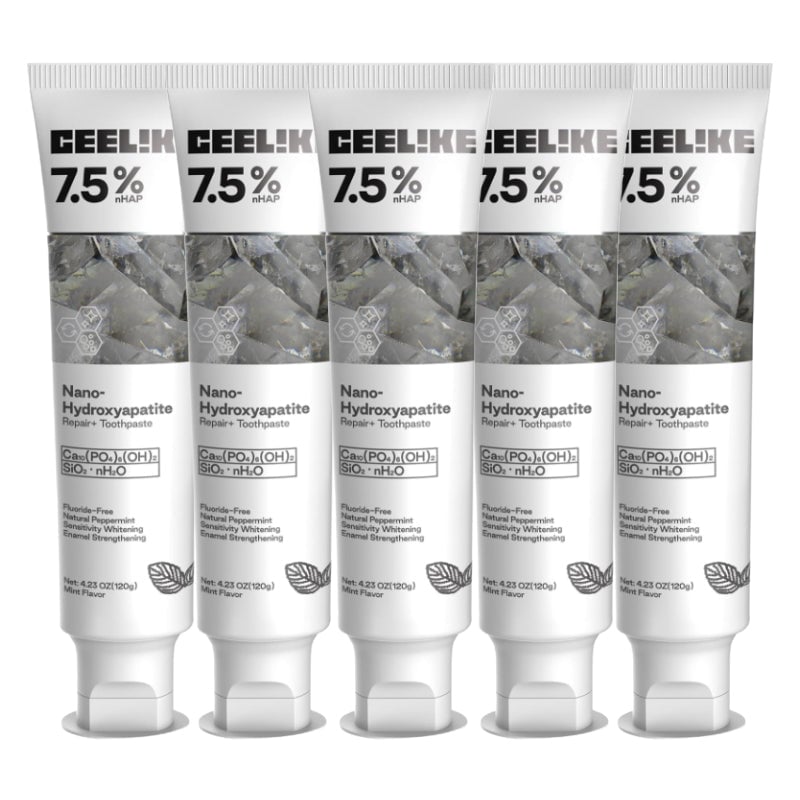 Hydroxylapatit-Zahnpasta zur Reparatur und Aufhellung der Zähne