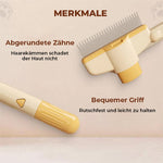 Selbstreinigende Haustierpflegebürste