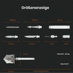 Mehrzweck-Camping-Überlebensschaufel