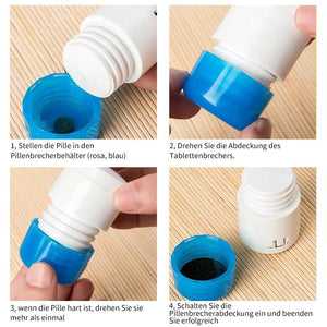 💓💓Für die Geliebte-Tragbare Pillendose