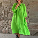 Einfacher, stimmungsvoller, lockerer Kleid