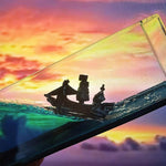 Verträumte Blaue Kreuzfahrtschiffe-Dekoration