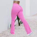 Yoga-Schlaghose mit hoher Taille