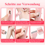 2-in-1 Elektrorasierer für Damen