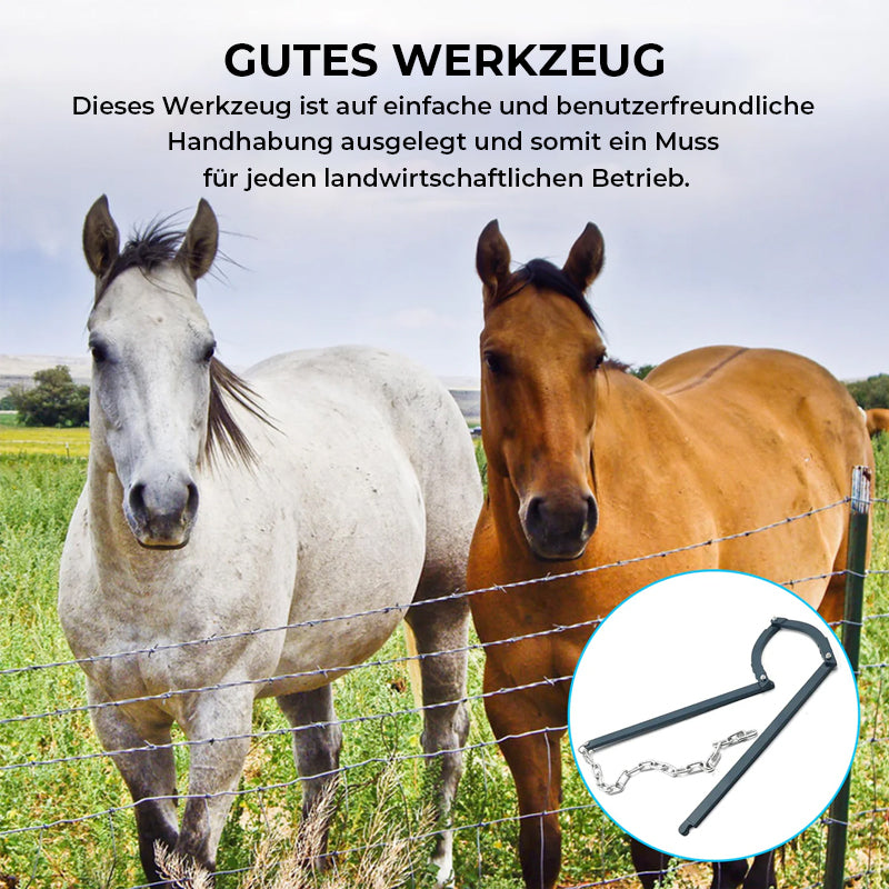 Manueller Zaunreparaturhalter