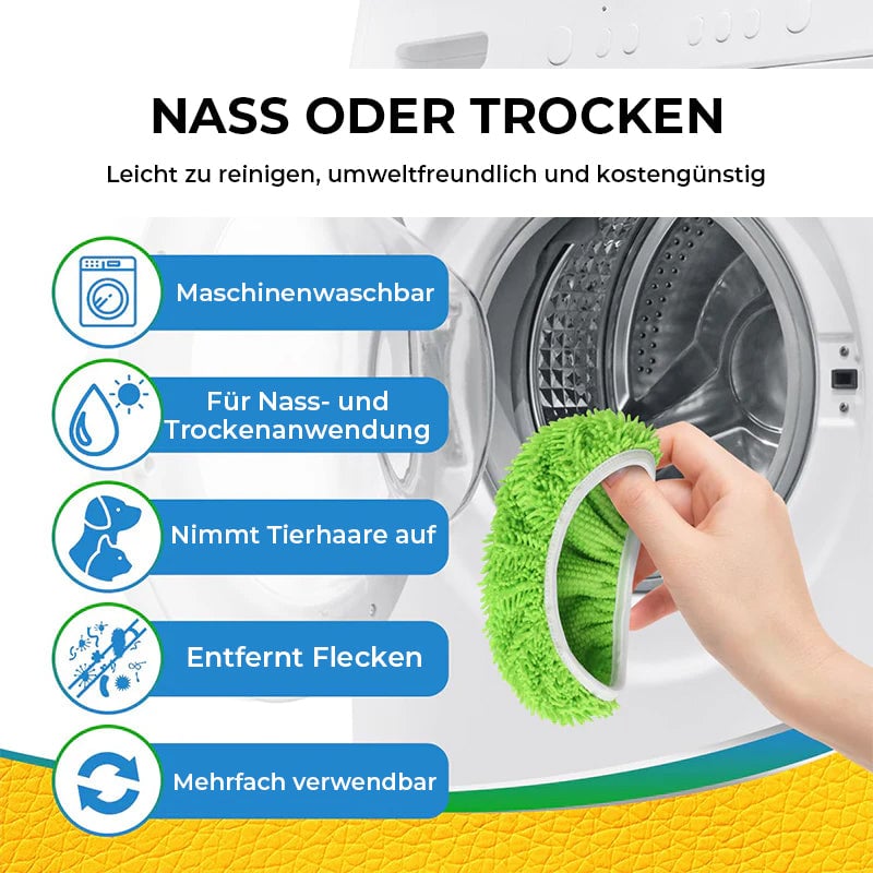 Ersatz-Wischbezüge aus Chenille für die Bodenreinigung