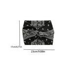 Yoga-Stirnband mit Kreuz-Print