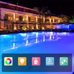 Doppellagige wasserdichte selbstklebende LED-Pool-Leuchte