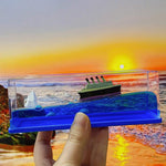 Verträumte Blaue Kreuzfahrtschiffe-Dekoration