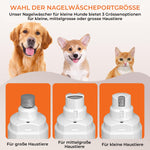 Nagelknipser mit integriertem LED-Licht und Spitzer