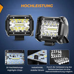 LED-Arbeitsscheinwerfer-Set fürs Auto