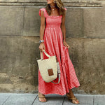 Lässiges kariertes Kleid