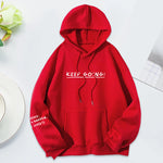 Sweatshirt '100 Gründe, am Leben zu bleiben'.