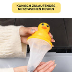 Kleiner gelber Entenfilter