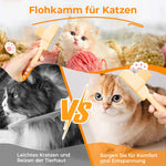 Selbstreinigende Haustierpflegebürste