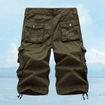Stilvolle, strapazierfähige Cargo-Shorts mit 8 Taschen für Herren