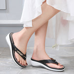 Damen-Tanga-Sandalen mit weichem Kissen