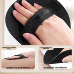 Schwarze Silikon-Badeutensilien