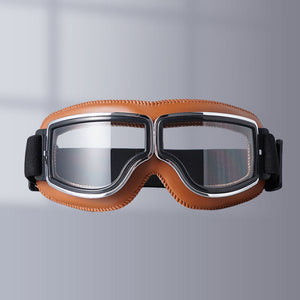 Vintage-Motorradbrille