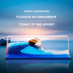 Verträumte Blaue Kreuzfahrtschiffe-Dekoration